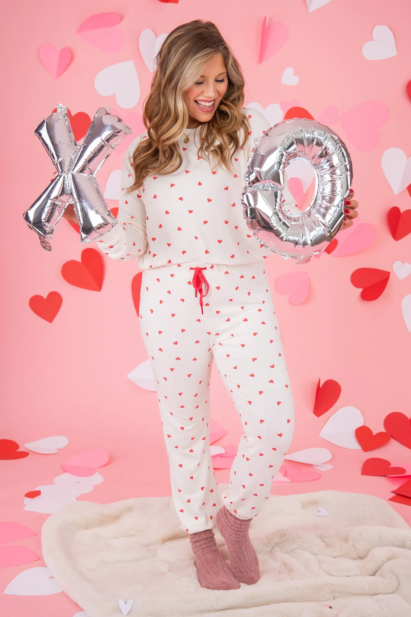 Be Mine Heart Long Sleeve Top | Z Supply - FINAL SALE