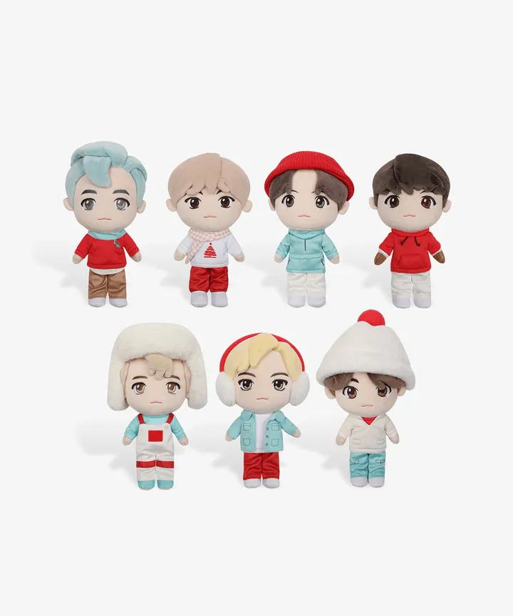 BTS TINYTAN HOLIDAY PLUSH DOLL JIN