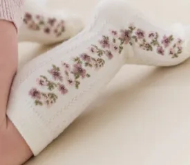 Cassie Socks - Parchment
