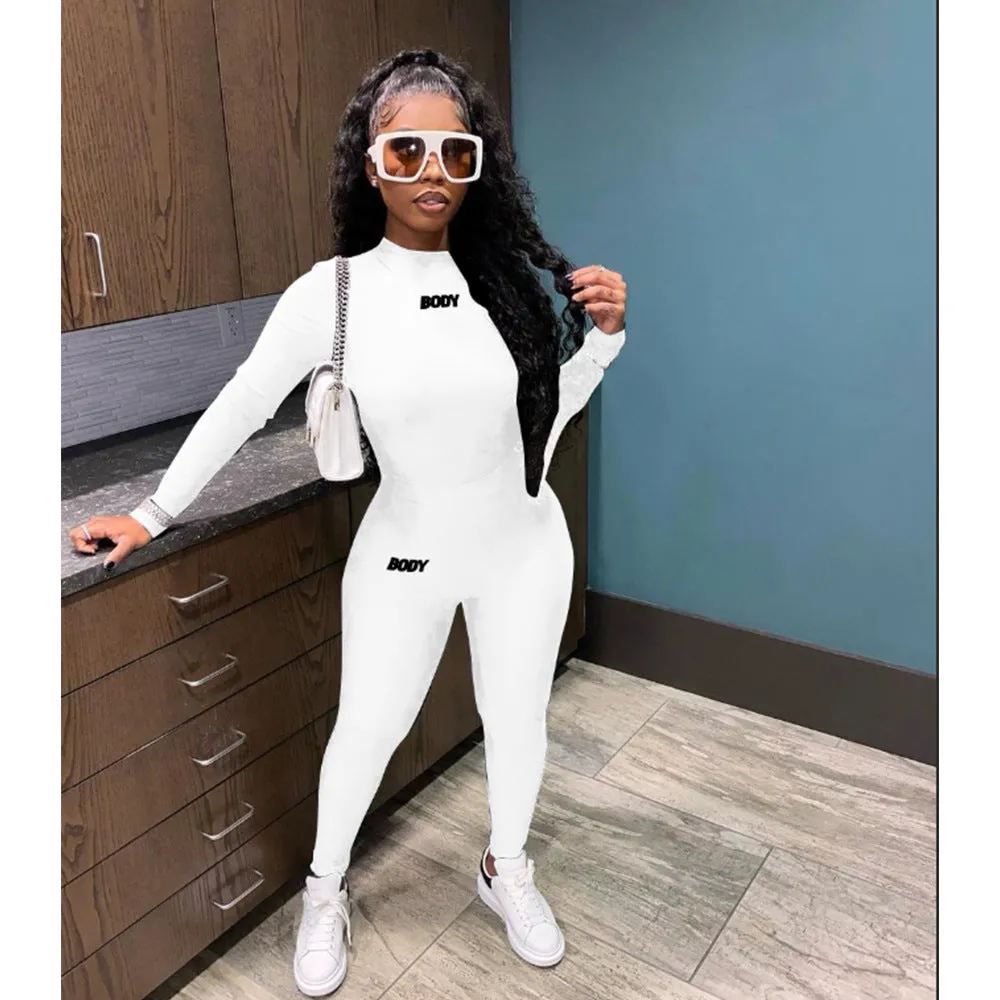 Casual letter printing multicolor sports suit(AY1220)