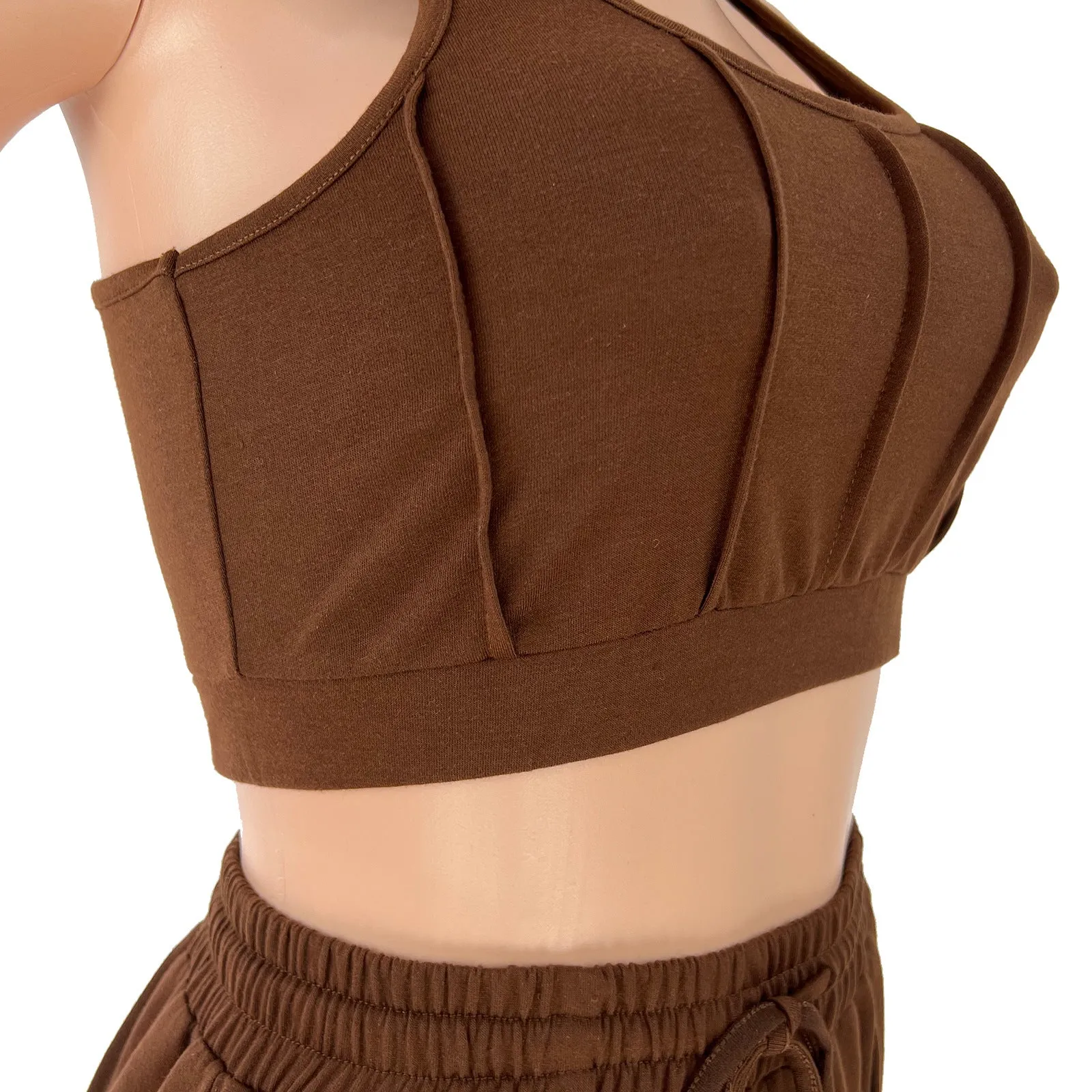 Casual Tank Top Pants Two Piece Set（AY2275）