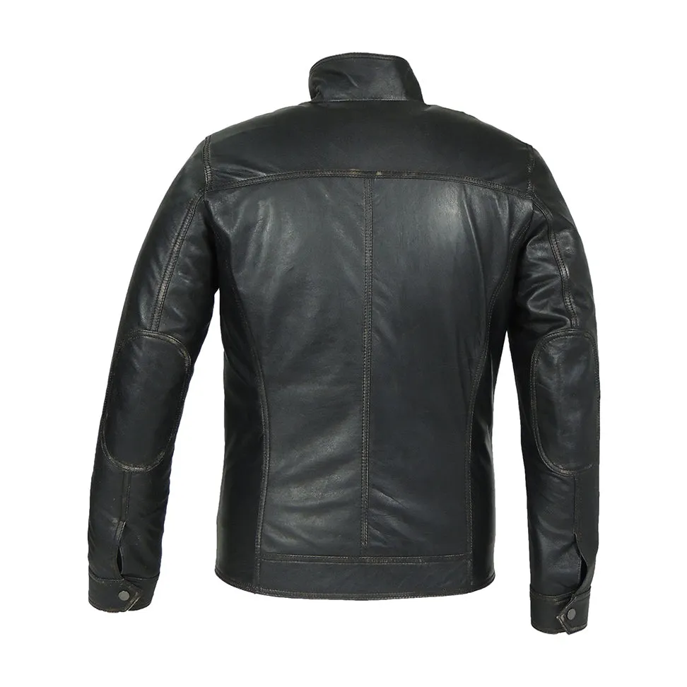 Crossroads Motorcycle Men's Sheep Leather Jacket