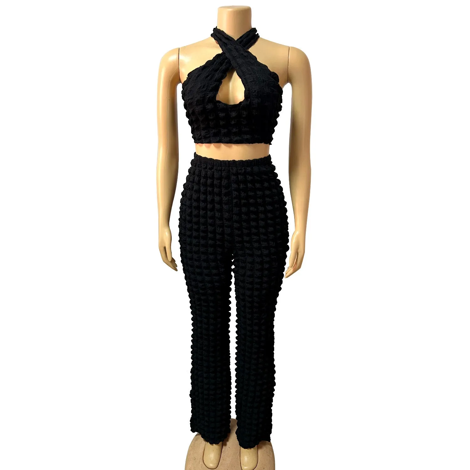 Fashion casual sexy two-piece set AY2897
