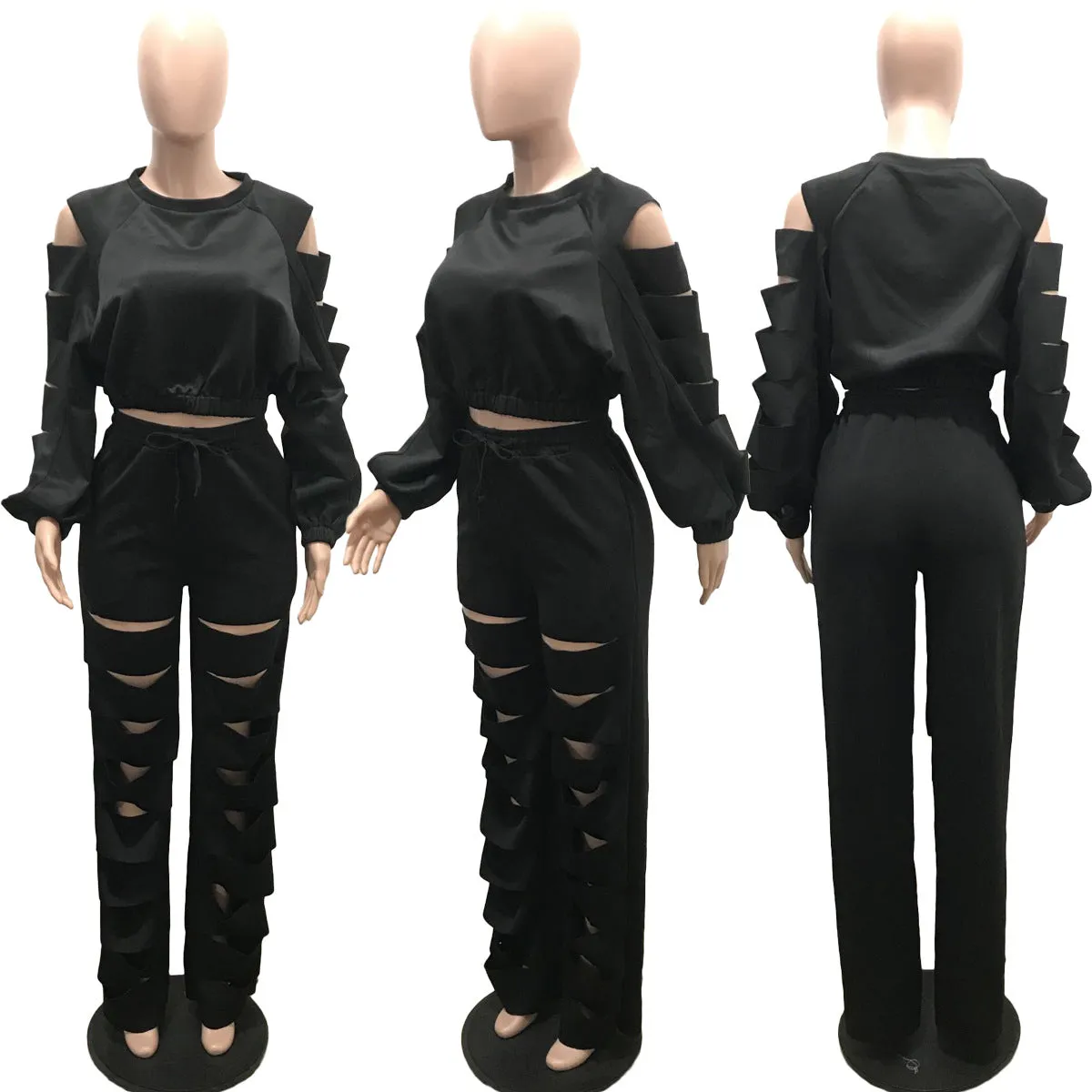 Fashion casual two pieces set(AY2518)