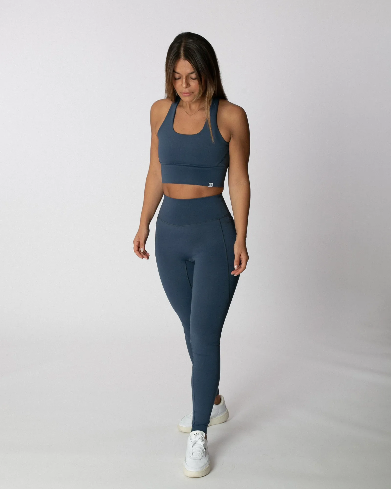 Lynx Leggings - Steel Blue