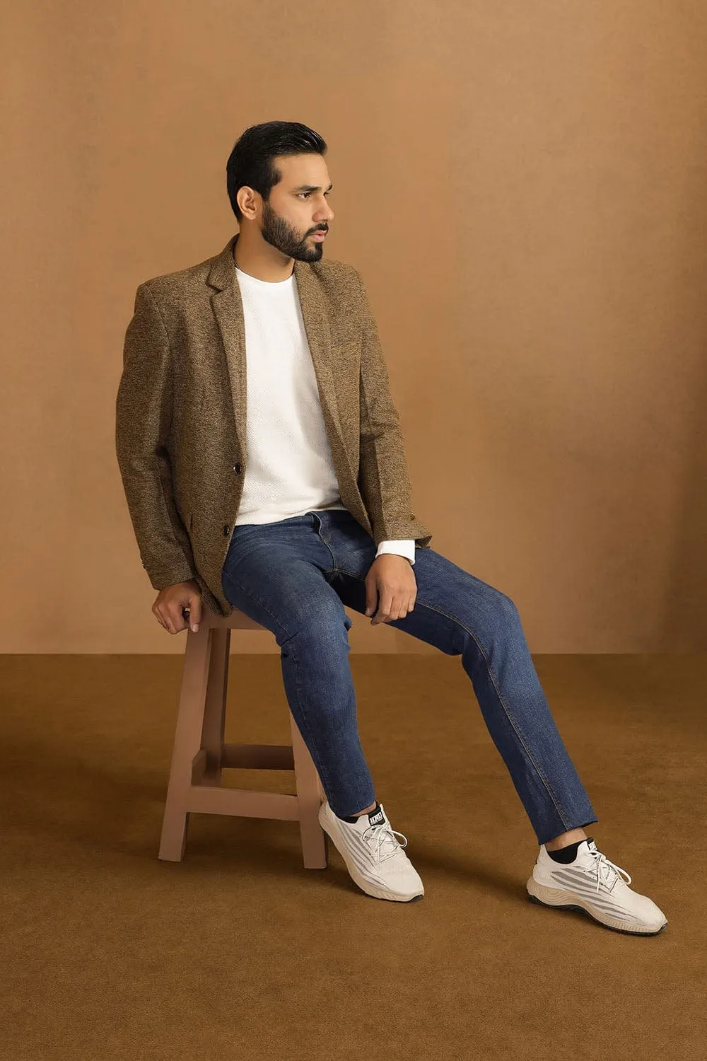 Men'S Brown Coat