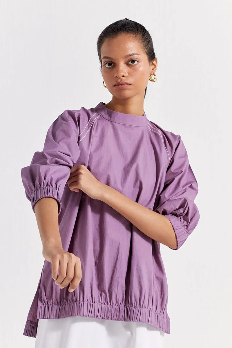 Short Jumper Co-ord (Set of 2) - Lilac
