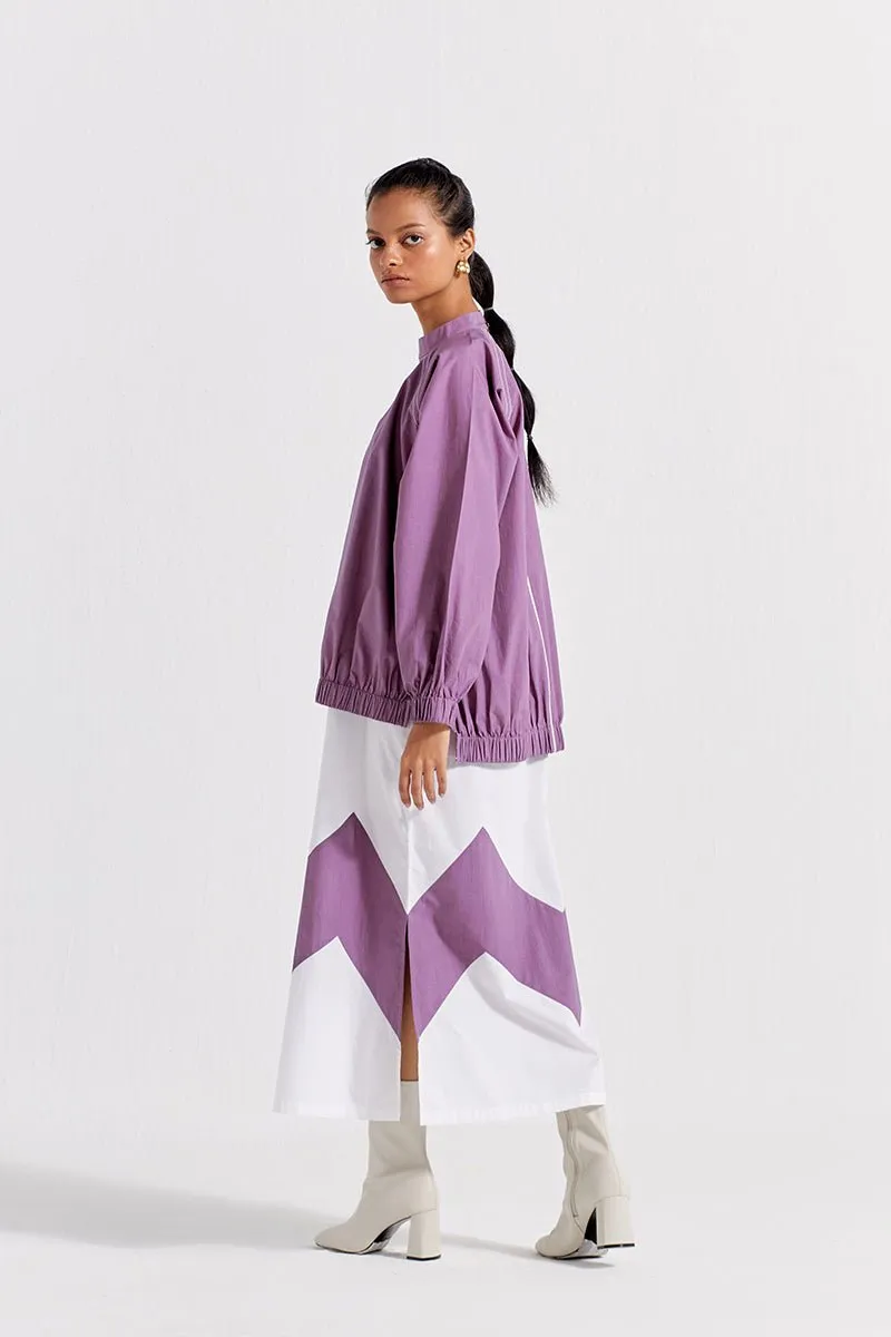 Short Jumper Co-ord (Set of 2) - Lilac