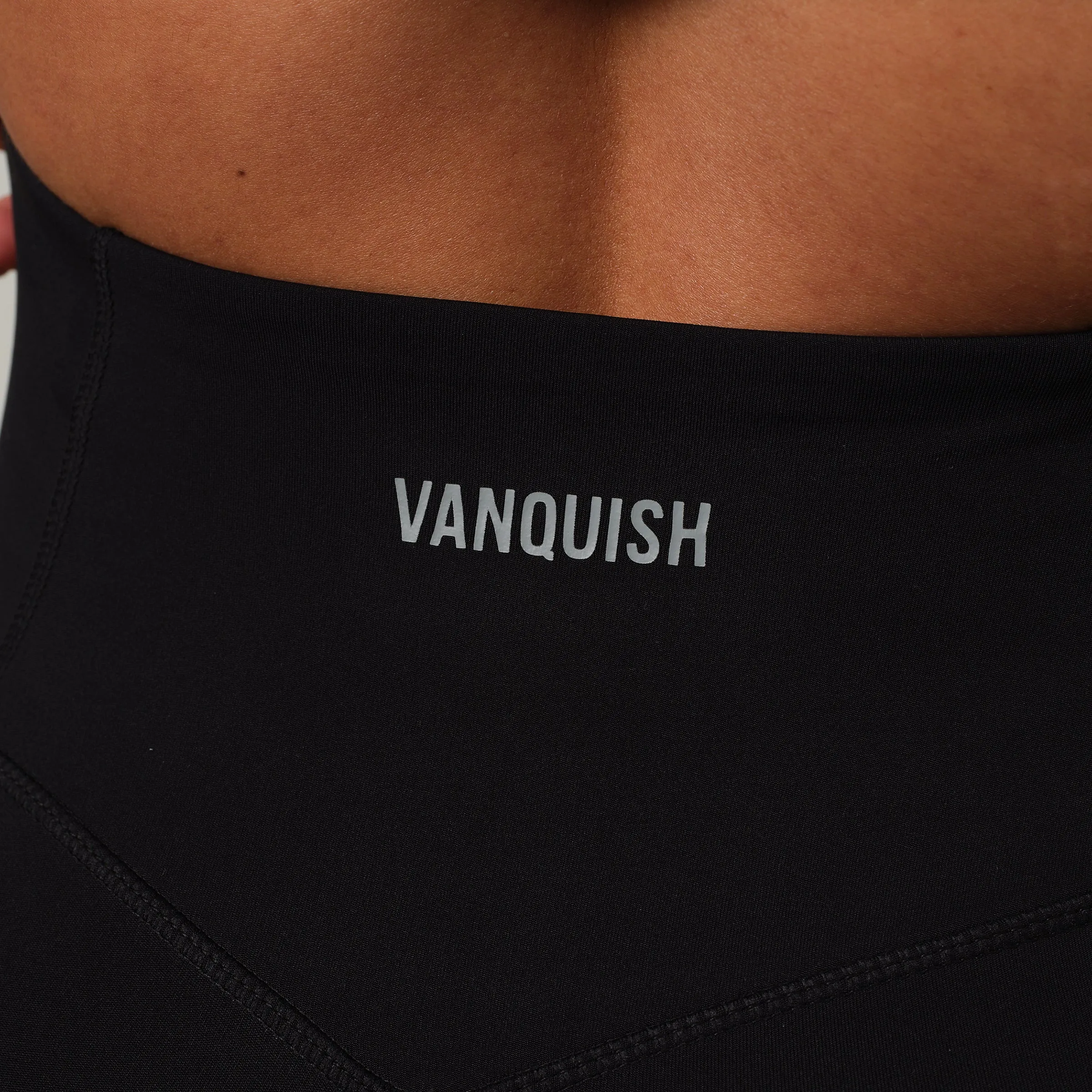 VANQUISH ENHANCE BLACK HIGH-WAIST LEGGING