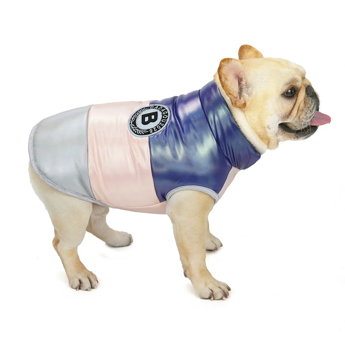Winter Rainbow Cotton Vest Small Dog Pet Clothing