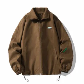 Wjczt Men  Winter Outfits  Spring Oversize Bomber Jacket Men Vintage Baggy Coat Fashion Korean Streetwear Zip Up Outerwear Clothing Tops Male Plus Size