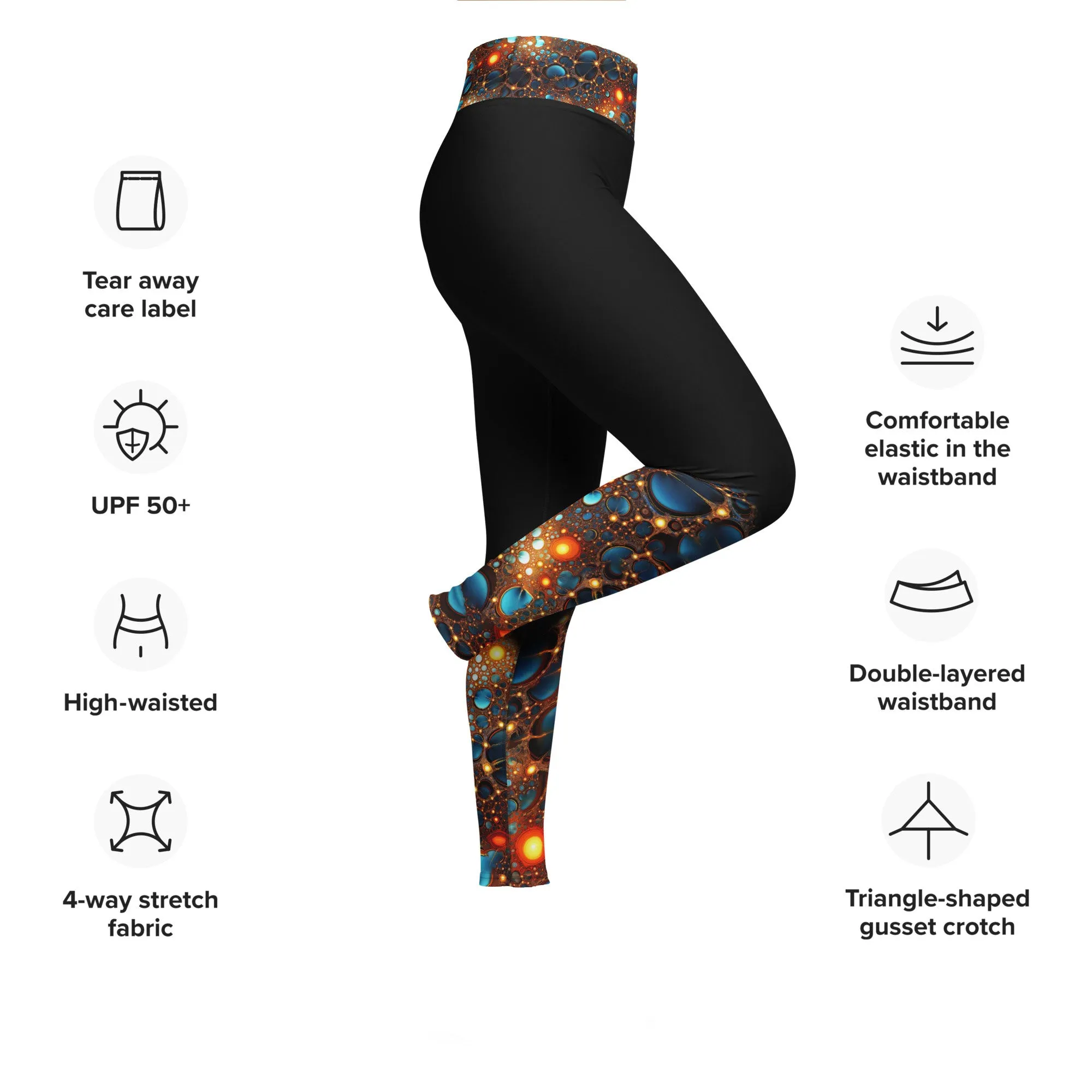 Yoga Leggings Hidden Jewels
